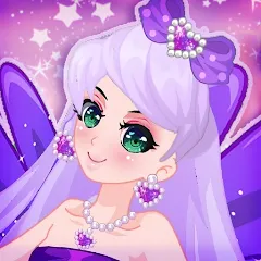 Взлом Dress Up Angel Anime Girl Game  [МОД Бесконечные монеты] - стабильная версия apk на Андроид