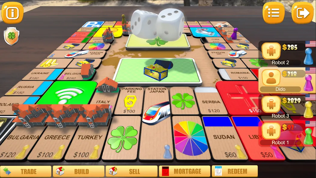 Rento - Dice Board Game Online  [МОД Бесконечные монеты] Screenshot 5