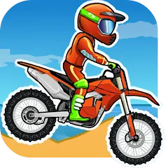 Скачать взломанную Moto X3M Bike Race Game (Мото 3М Игра на мотоциклах)  [МОД Меню] - полная версия apk на Андроид