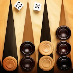 Взломанная Backgammon Live - Online Games (Бэкгаммон Лайв)  [МОД Много монет] - стабильная версия apk на Андроид