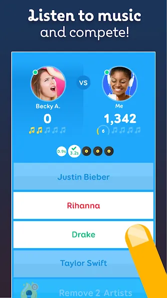 SongPop Classic: Music Trivia (СонгПоп Классик)  [МОД Много денег] Screenshot 3