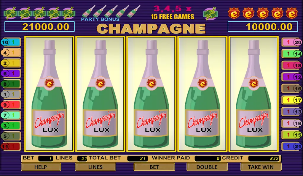 Champagne Slot (Шампанское Слот)  [МОД Бесконечные деньги] Screenshot 2