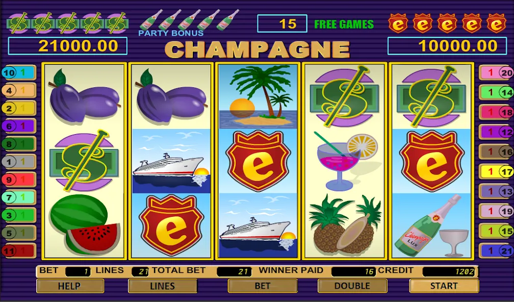 Champagne Slot (Шампанское Слот)  [МОД Бесконечные деньги] Screenshot 4