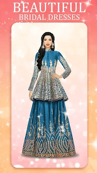 Indian Fashion Dressup Stylist  [МОД Много денег] Screenshot 1