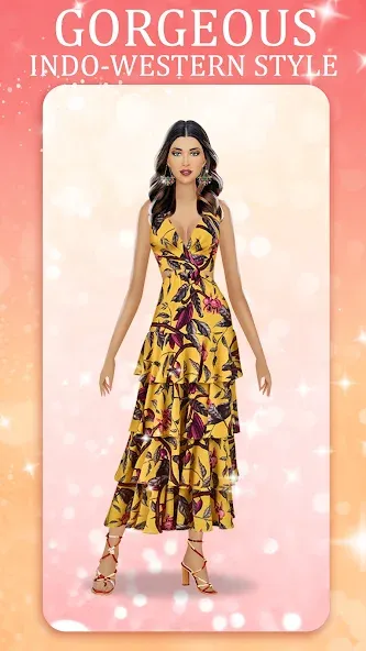 Indian Fashion Dressup Stylist  [МОД Много денег] Screenshot 2