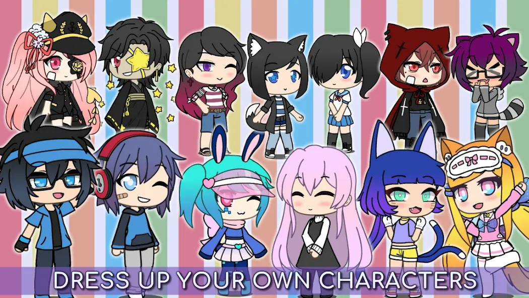 Gacha Life (Гача Лайф)  [МОД Mega Pack] Screenshot 3