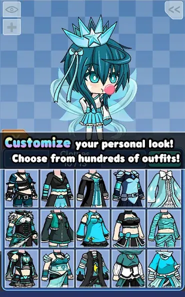 Pocket Chibi - Anime Dress Up (Покет Чиби)  [МОД Menu] Screenshot 5