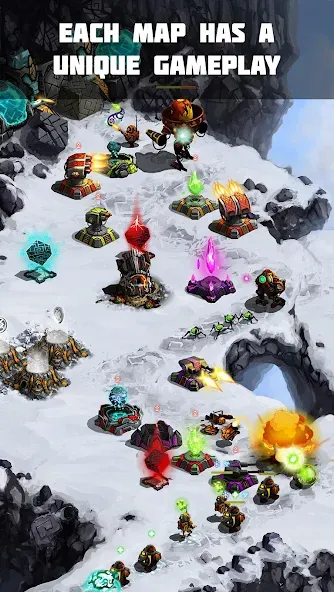 Ancient Planet Tower Defense (Эншент Планет Тауэр Дефенс)  [МОД Unlimited Money] Screenshot 2