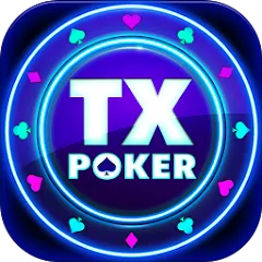 Взломанная TX Poker - Texas Holdem Poker  [МОД Много денег] - последняя версия apk на Андроид