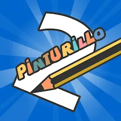 Скачать взломанную Pinturillo 2 - Draw and guess (Пинтурилло 2)  [МОД Все открыто] - полная версия apk на Андроид