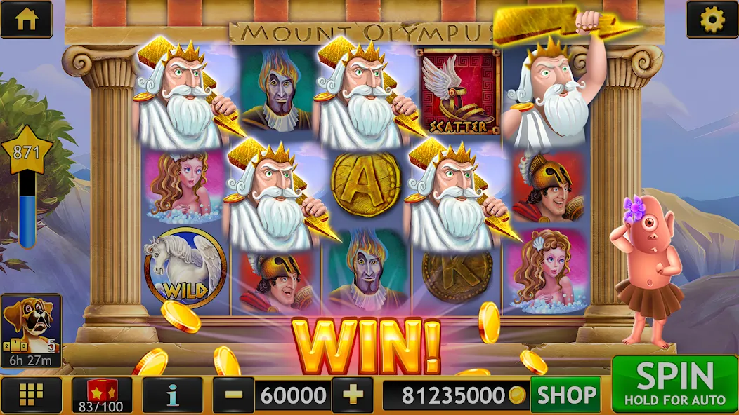 Vegas Slots Galaxy (Вегас Слотс Гэлэкси)  [МОД Меню] Screenshot 1