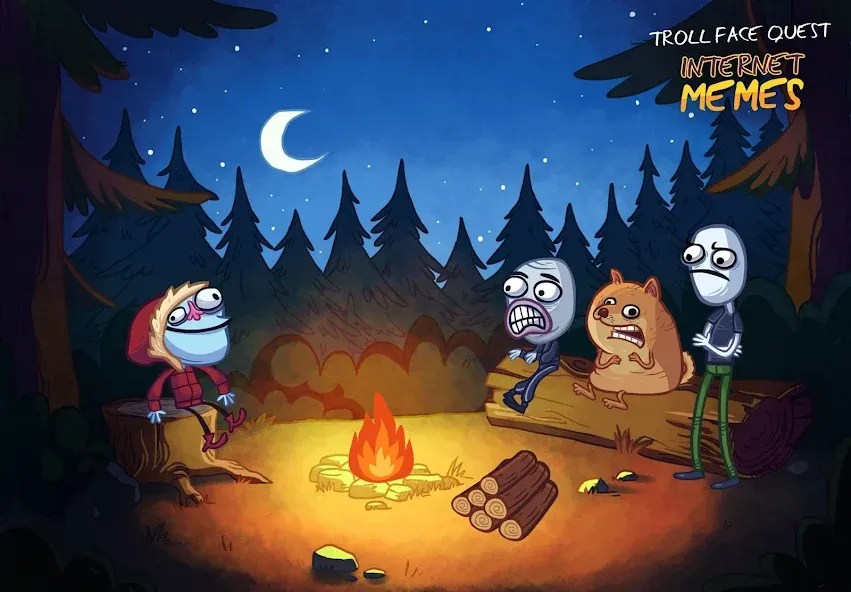 Troll Face Quest Internet Meme (Тролль Фейс Квест Интернет Мем)  [МОД Много денег] Screenshot 2