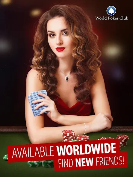 Poker Games: World Poker Club (Покер Гейм)  [МОД Mega Pack] Screenshot 1