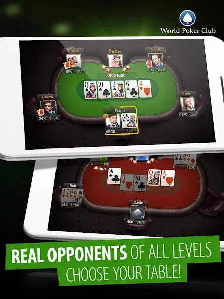 Poker Games: World Poker Club (Покер Гейм)  [МОД Mega Pack] Screenshot 5