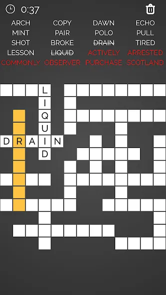 Crossword : Word Fill  [МОД Menu] Screenshot 4