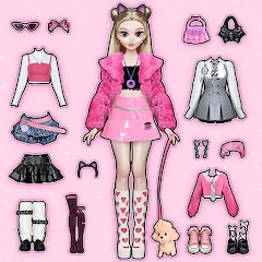 Скачать взломанную Doll Makeover: dress up games (Долл Мейковер)  [МОД Бесконечные монеты] - полная версия apk на Андроид