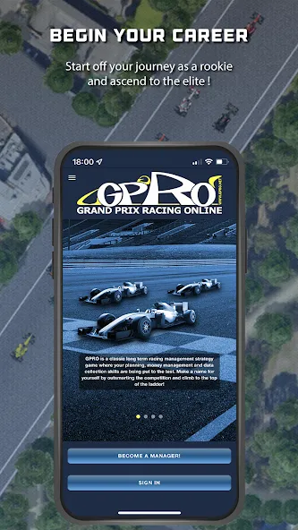 GPRO - Classic racing manager (ГПРО)  [МОД Mega Pack] Screenshot 1