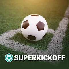 Взломанная Superkickoff - Soccer manager (уперкикофф)  [МОД Бесконечные деньги] - полная версия apk на Андроид