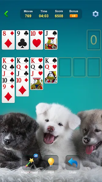 Solitaire - Classic Card Games  [МОД Бесконечные монеты] Screenshot 4