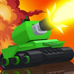 Взломанная Super Tank Hero (Танковые сражения )  [МОД Unlocked] - последняя версия apk на Андроид