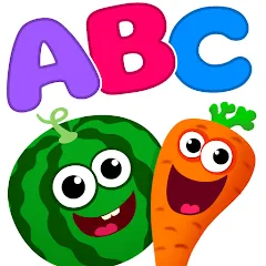 Скачать взломанную ABC kids! Alphabet learning!  [МОД Бесконечные монеты] - полная версия apk на Андроид