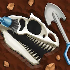 Скачать взломанную Dino Quest: Dig Dinosaur Game (Дино Квест)  [МОД Меню] - стабильная версия apk на Андроид