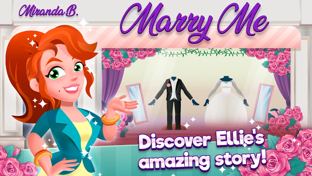 Ellie's Wedding: Dress Shop  [МОД Menu] Screenshot 1