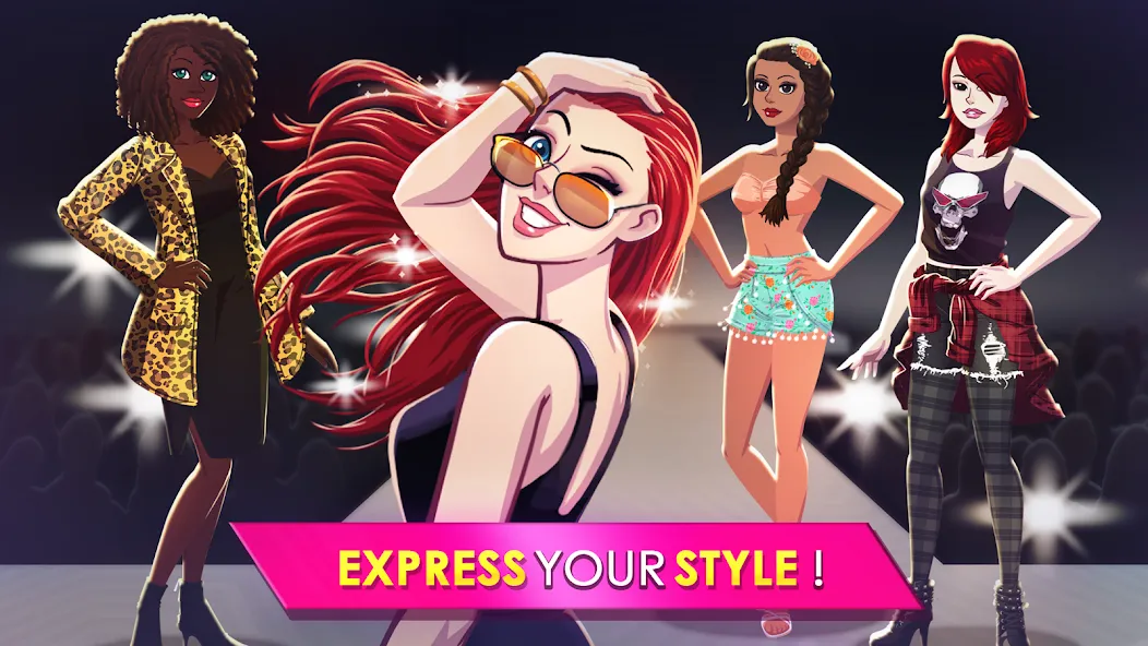 Fashion Fever: Dress Up Game (Фэшн Фивер)  [МОД Много денег] Screenshot 1