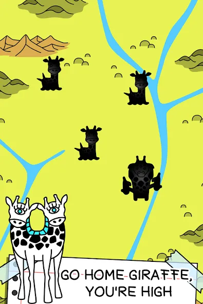 Giraffe Evolution: Idle Game (Жираф Эволюция)  [МОД Много монет] Screenshot 3