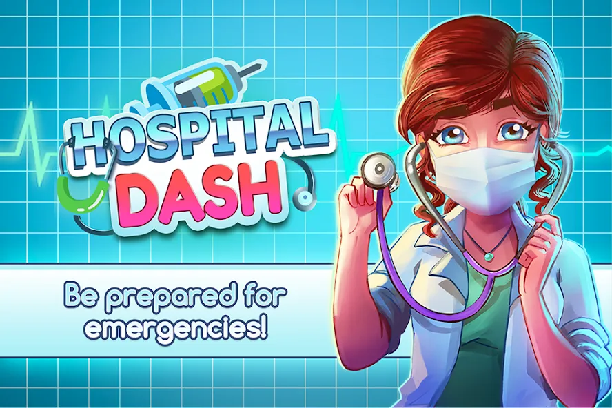 Hospital Dash Tycoon Simulator (Хоспиталь Даш Тайкун Симулятор)  [МОД Mega Pack] Screenshot 1