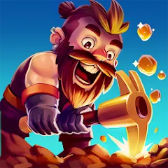 Взломанная Mine Quest 2: RPG Mining Game (Мине Квест 2)  [МОД Меню] - полная версия apk на Андроид