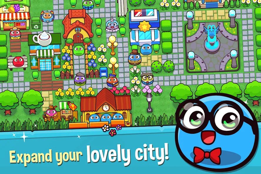 My Boo Town: City Builder Game (Май Бу Таун)  [МОД Бесконечные деньги] Screenshot 3