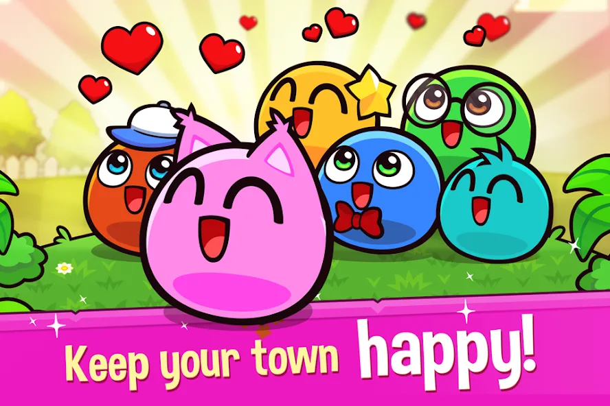 My Boo Town: City Builder Game (Май Бу Таун)  [МОД Бесконечные деньги] Screenshot 4