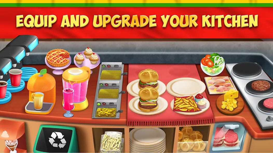 My Burger Shop 2: Food Game (Мой Бургер Шоп 2)  [МОД Все открыто] Screenshot 4