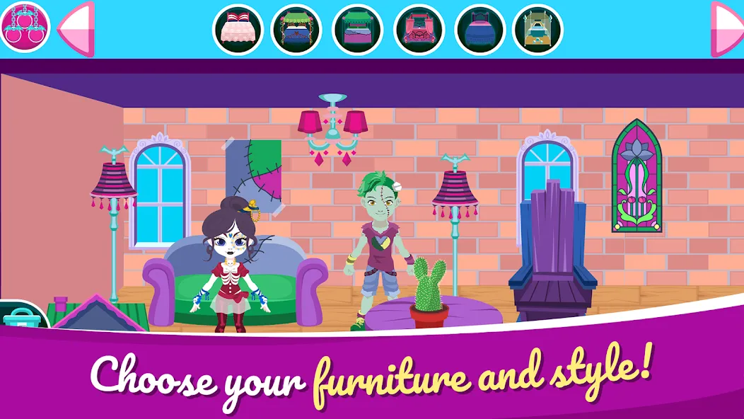 My Monster House: Doll Games (Май Монстер Хаус)  [МОД Menu] Screenshot 4