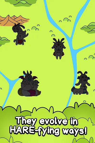 Rabbit Evolution: Merge Bunny (Рэббит Эволюшн)  [МОД Unlocked] Screenshot 3