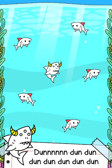 Shark Evolution: Idle Game (Шарк Эволюшн)  [МОД Много денег] Screenshot 2