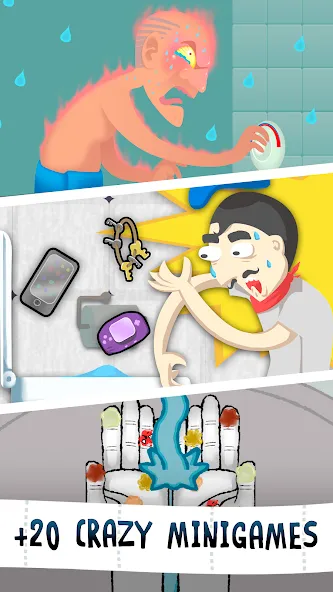 Toilet Time: Fun Mini Games (Туалетное время)  [МОД Много денег] Screenshot 3