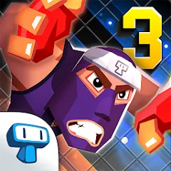 Скачать взлом UFB 3: MMA Fighting Game (УФБ 3)  [МОД Много монет] - полная версия apk на Андроид