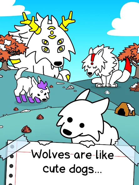 Wolf Evolution: Merge Wild Dog (Вульф Эволюшн)  [МОД Все открыто] Screenshot 5