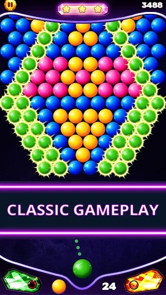 Bubble Shooter Classic (Бабл Шутер Классик)  [МОД Меню] Screenshot 2