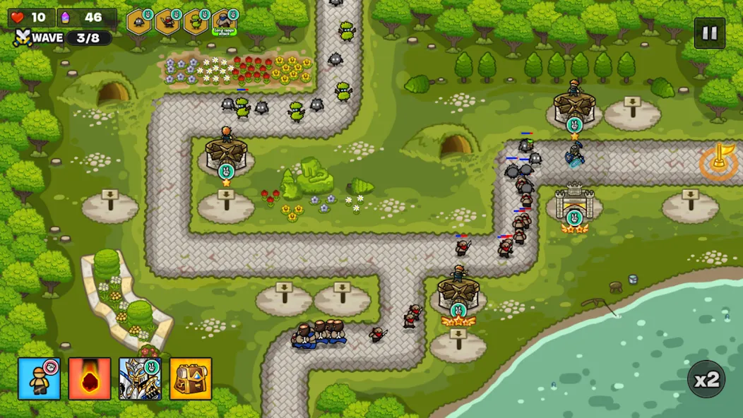 Gold tower defence M (Голд тауэр дефенс М)  [МОД Mega Pack] Screenshot 4