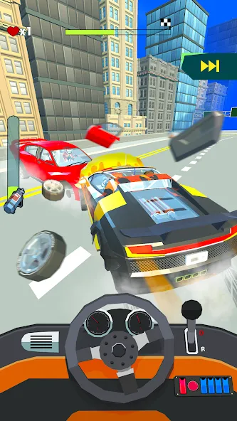 Crazy Rush 3D: Race Master (Крейзи Раш 3Д)  [МОД Menu] Screenshot 2