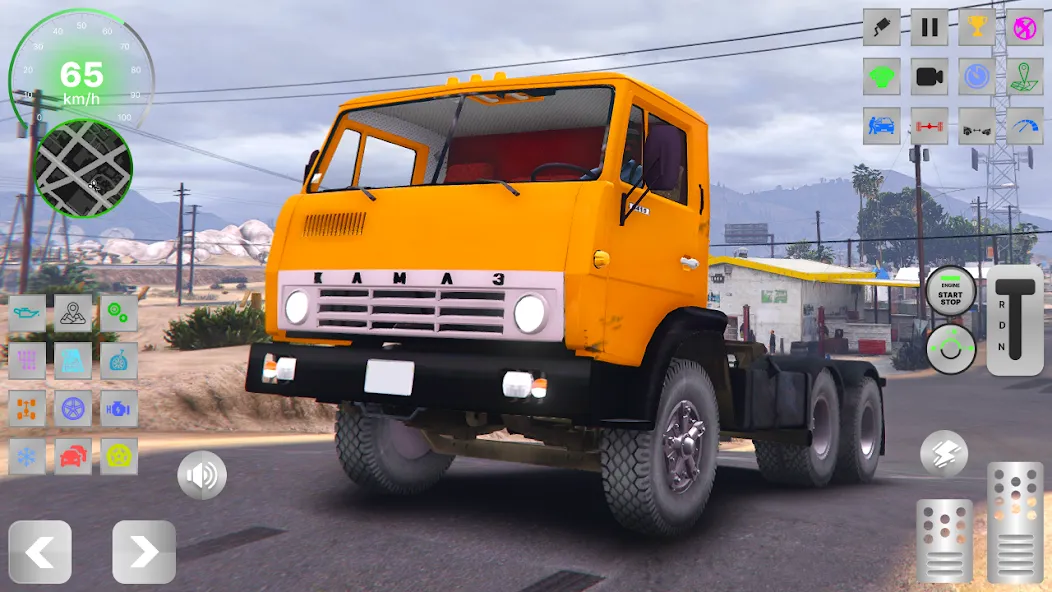 KAMAZ: Ultimate Russian Truck  [МОД Бесконечные деньги] Screenshot 1