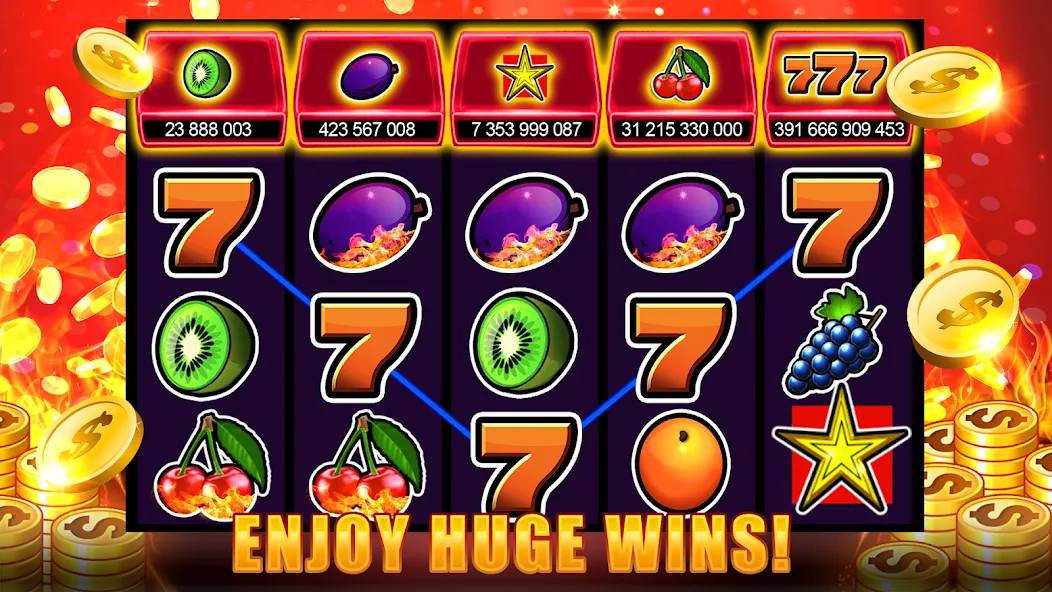 Slots 777 - Slot Machine Games  [МОД Бесконечные деньги] Screenshot 2