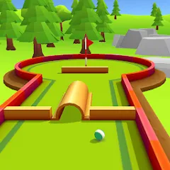 Взлом Mini Golf Game - Putt Putt 3D (Мини Гольф Челлендж)  [МОД Бесконечные монеты] - последняя версия apk на Андроид