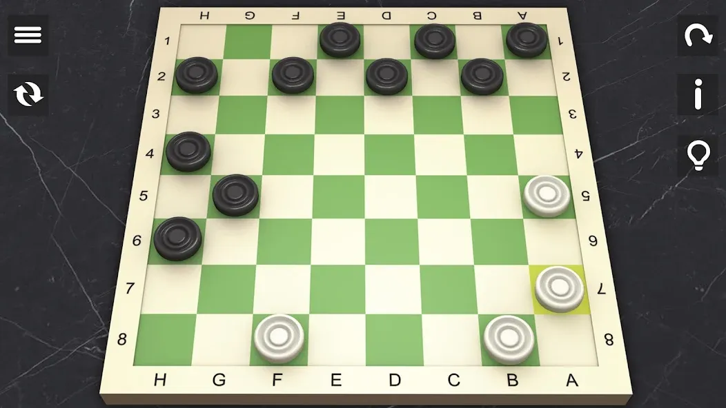 Checkers: Checkers Online- Dam  [МОД Бесконечные деньги] Screenshot 4