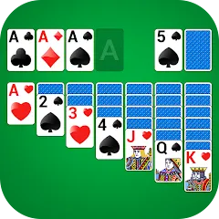 Взломанная Solitaire  [МОД Много денег] - стабильная версия apk на Андроид