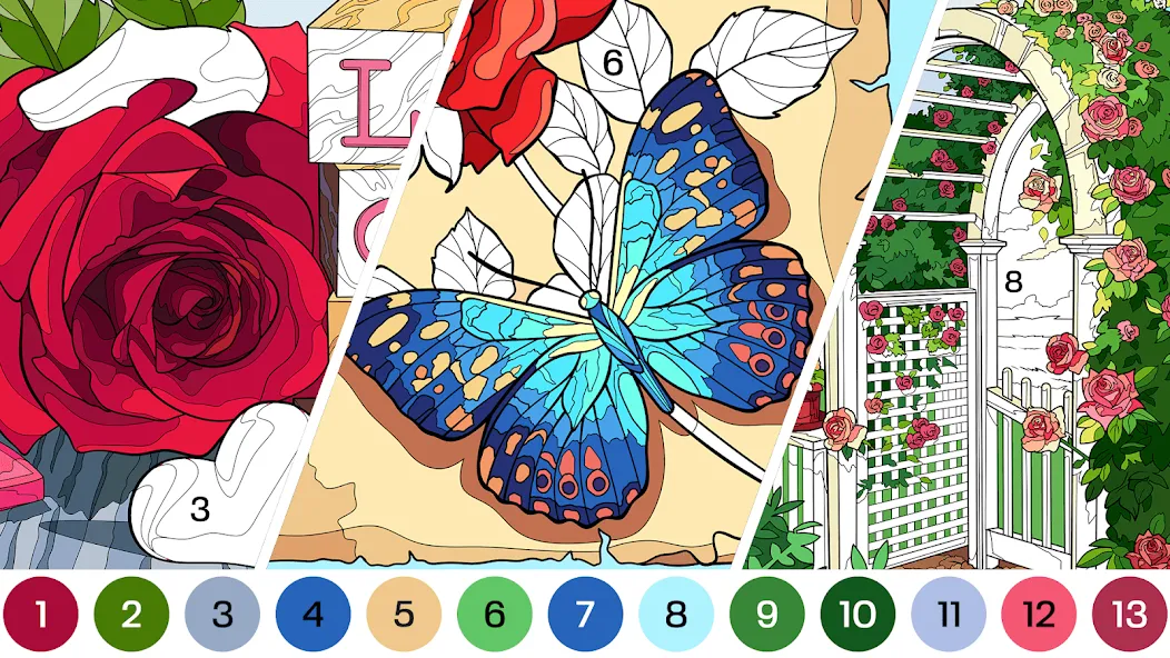 Tap Color Pro: Color By Number (Тап Колор Про)  [МОД Бесконечные монеты] Screenshot 2