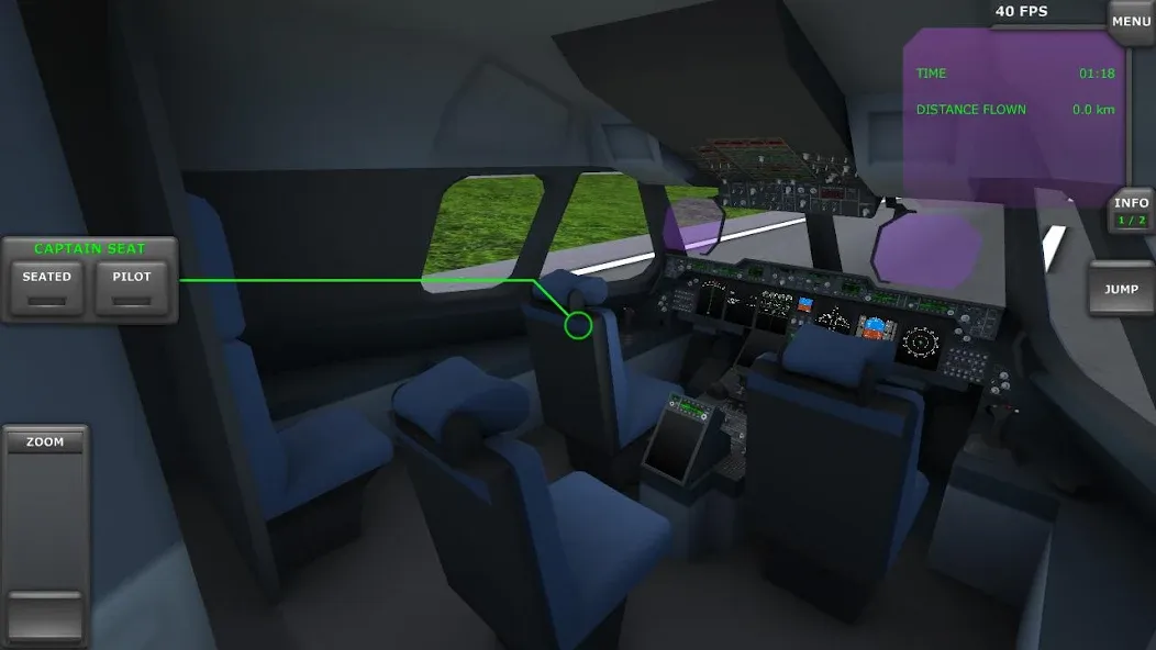 Turboprop Flight Simulator (Турбовинтовой симулятор полета 3D)  [МОД Все открыто] Screenshot 5